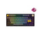 AKKO PC75B Plus V2 Black & Gold RGB Mechanical Keyboard (Akko CS Crystal Wine Red) - DataBlitz