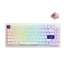 Akko Blue On White 5075B Plus Multi-Modes RGB Mechanical Keyboard (Akko Haze Pink Silent)