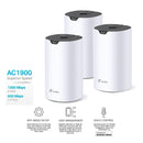 TP-Link AC1900 Whole Home Mesh Wi-Fi System Compatible With Amazon Alexa (Deco-S7) (3-Pack) - DataBlitz