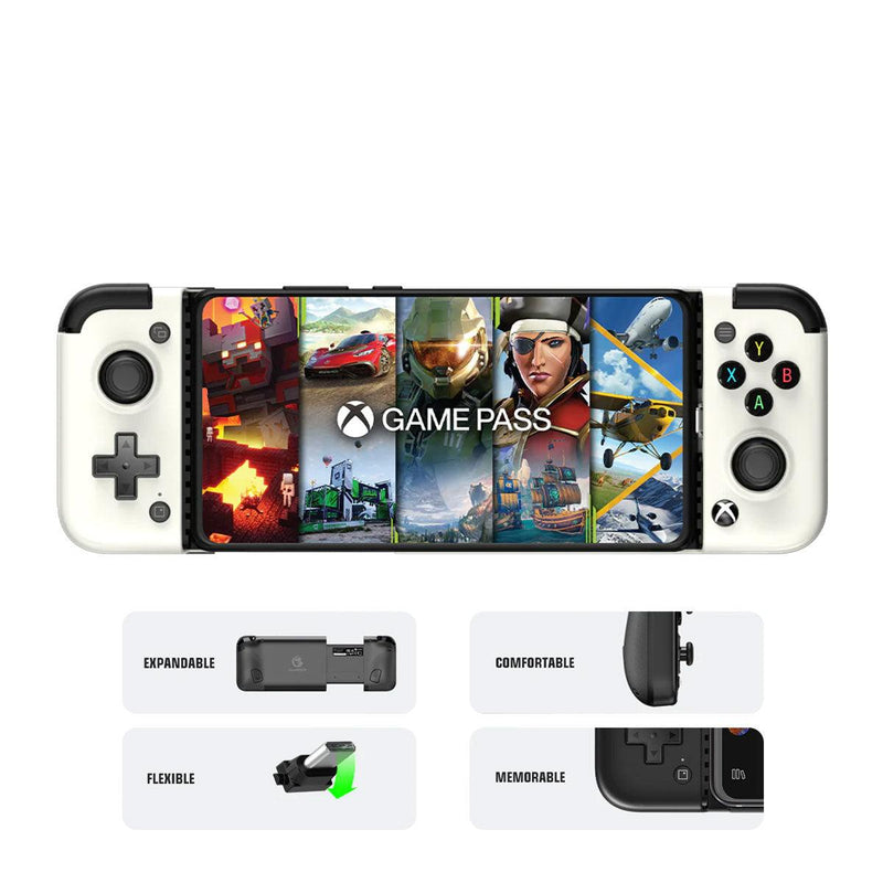  GameSir X2 Pro Mobile Gaming Controller for Android Support  Xbox Cloud Gaming, Stadia, Luna, Android Controller with Mappable Back  Buttons, Detachable ABXY Buttons [1 Month Xbox Game Pass Ultimate] : Video