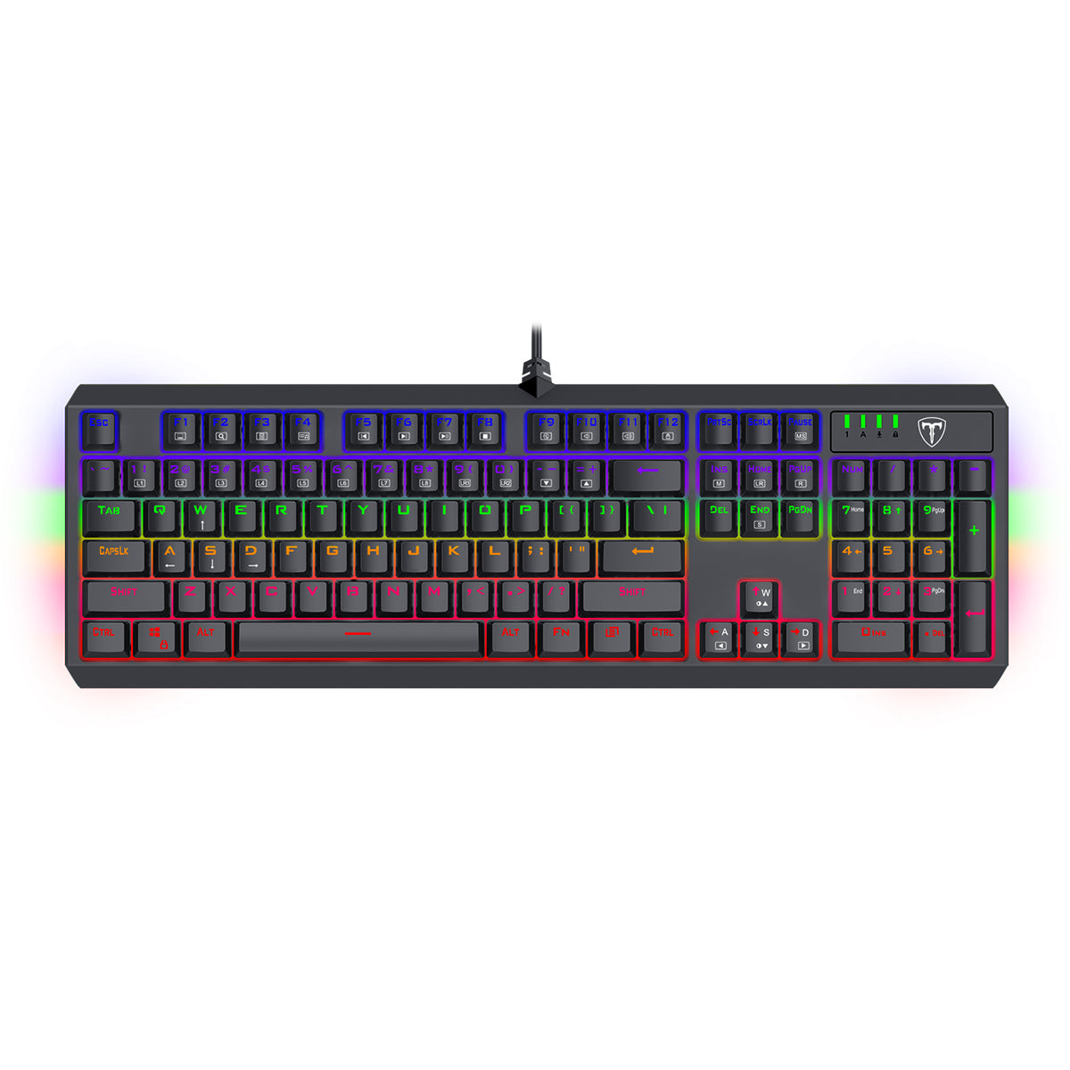T-Dagger Pavones 104-Key Entry Level Wired Mechanical Keyboard