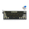 E-Yooso Z-11 Single Light RGB 61 Keys Hot Swappable Mechanical Keyboard Black/Gray (Blue Switch) - DataBlitz