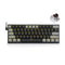 E-Yooso Z-11 Single Light RGB 61 Keys Hot Swappable Mechanical Keyboard Black/Gray (Brown Switch) - DataBlitz