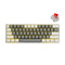 E-Yooso Z-11 Single Light RGB 61 Keys Hot Swappable Mechanical Keyboard Gray/White (Red Switch) - DataBlitz
