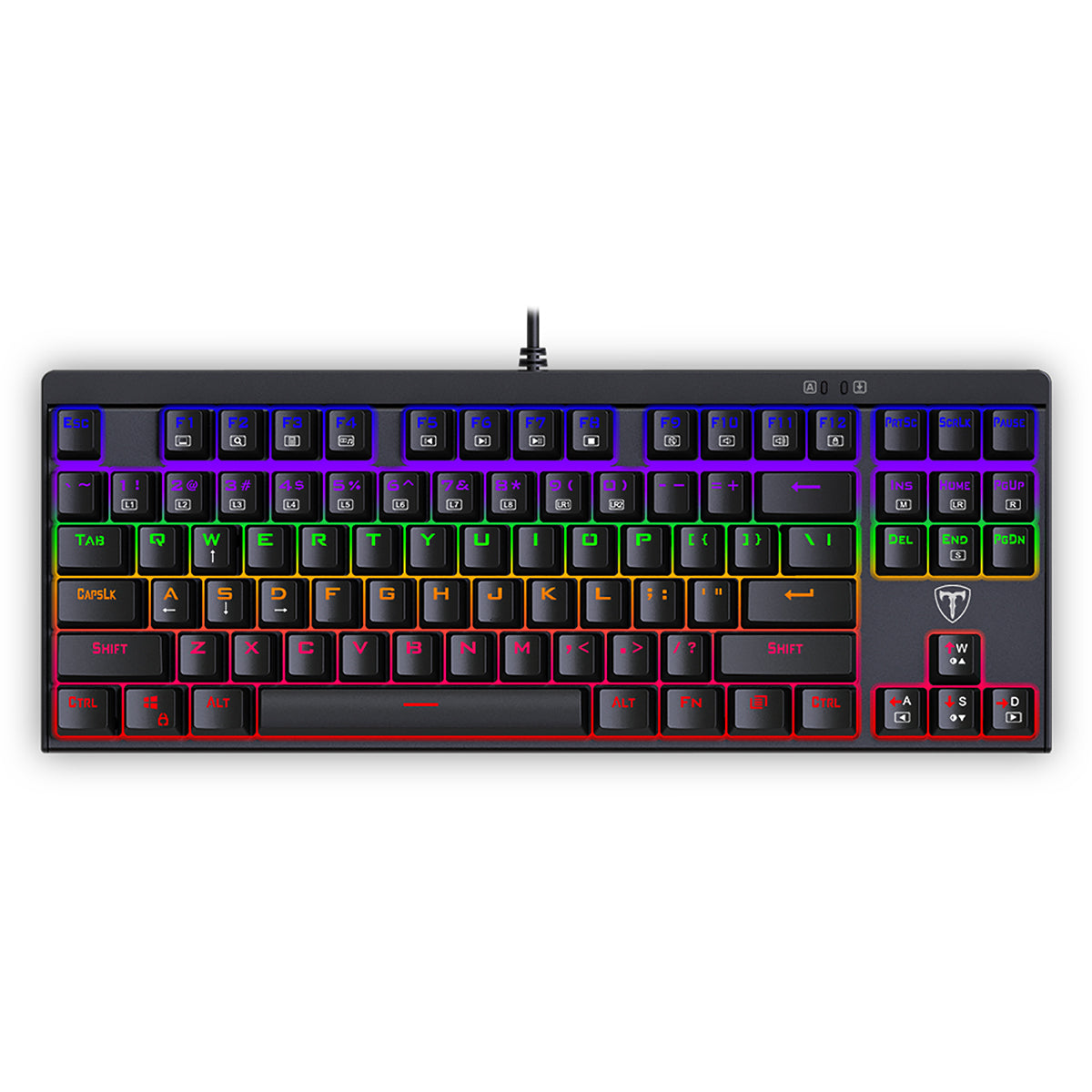 T-Dagger Corvette Mechanical Gaming Keyboard With Rainbow Backlight