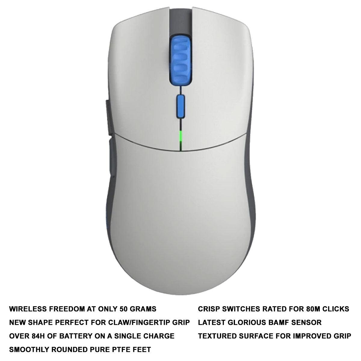 Glorious Forge Series One Pro Wireless Gaming Mouse (Vidar Blue) - DataBlitz
