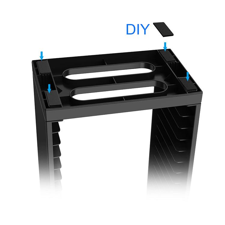 DOBE PS4 STORAGE STAND FOR P4 GAME CARD BOX 18 (TP4-19221) - DataBlitz