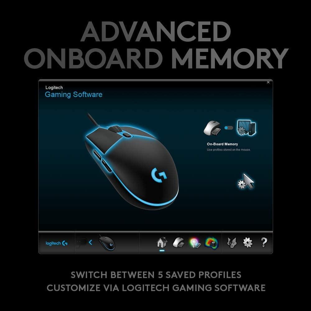 LOGITECH G PRO HERO WIRED GAMING MOUSE - DataBlitz