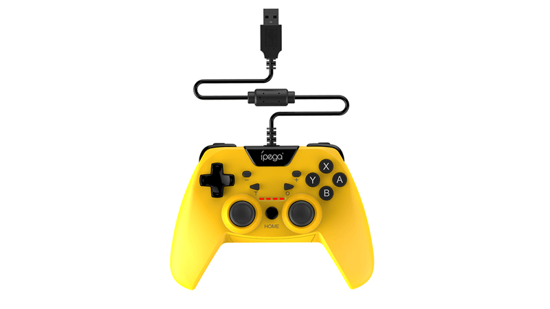 IPEGA WIRED CONTROLLER FOR N-SWITCH/P3/ANDROID/PC YELLOW (PG-SW012A) - DataBlitz