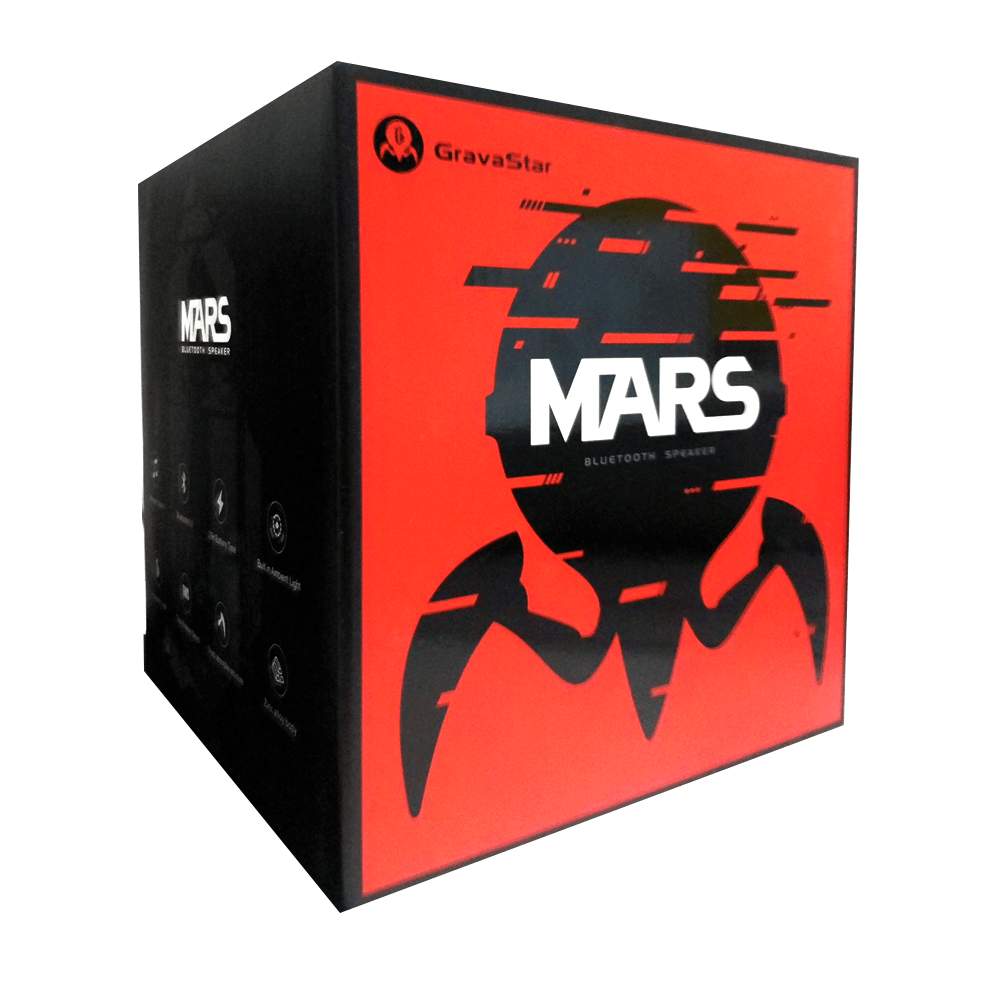 GRAVASTAR G1 BLUETOOTH SPEAKER MARS_SCI-FI BLUE - DataBlitz
