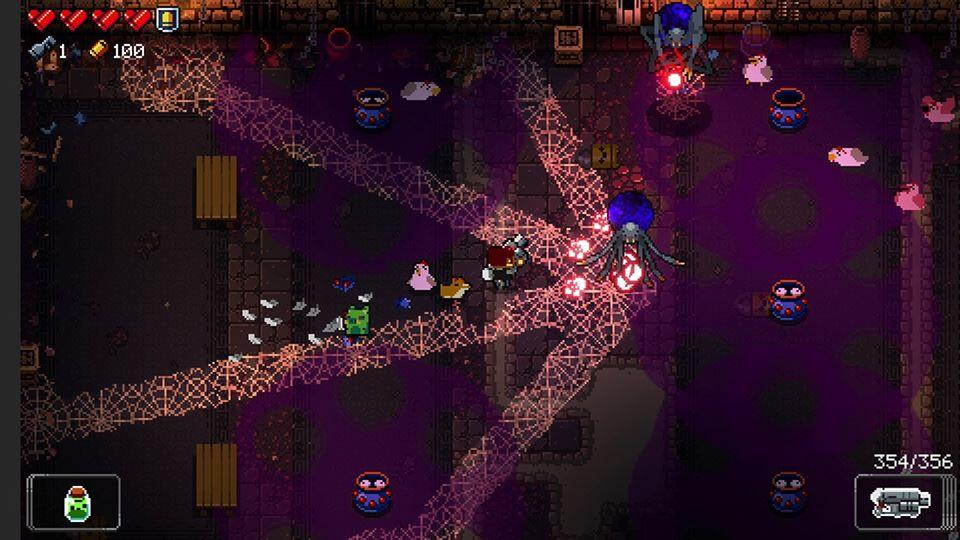 Nintendo Switch Enter The Gungeon (Inside Papercraft & Stickers Plus Soundtrack All DLC Including A Farewell To Arms)
