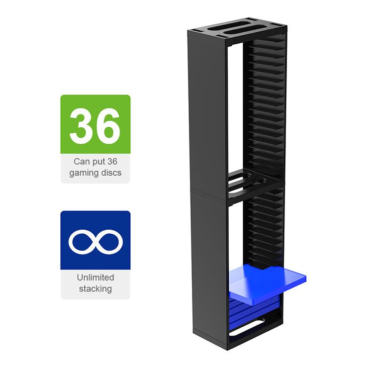 DOBE PS4 STORAGE STAND FOR P4 GAME CARD BOX 36 (TP4-19280) - DataBlitz