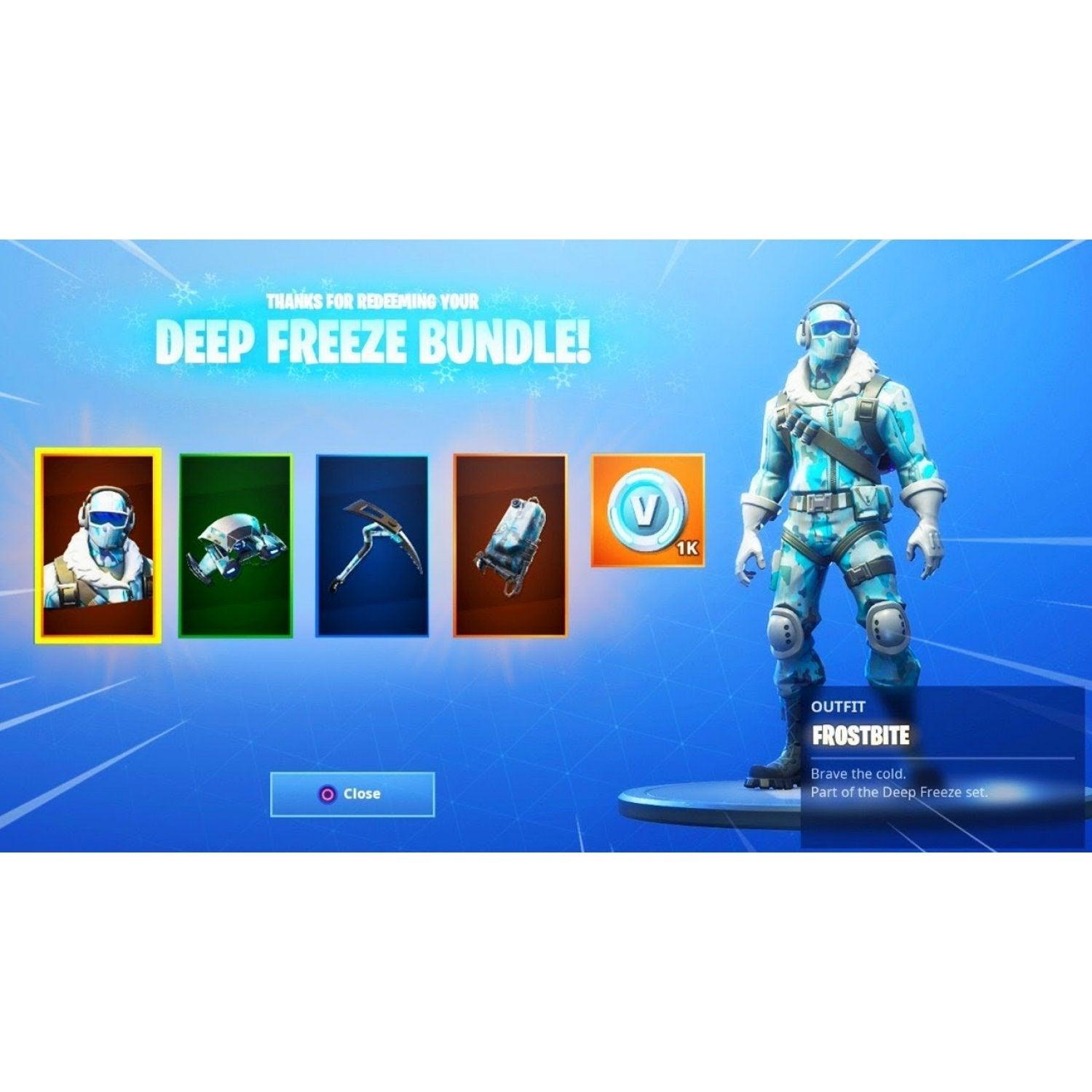XBOX ONE FORTNITE DEEP FREEZE BUNDLE (US) - DataBlitz