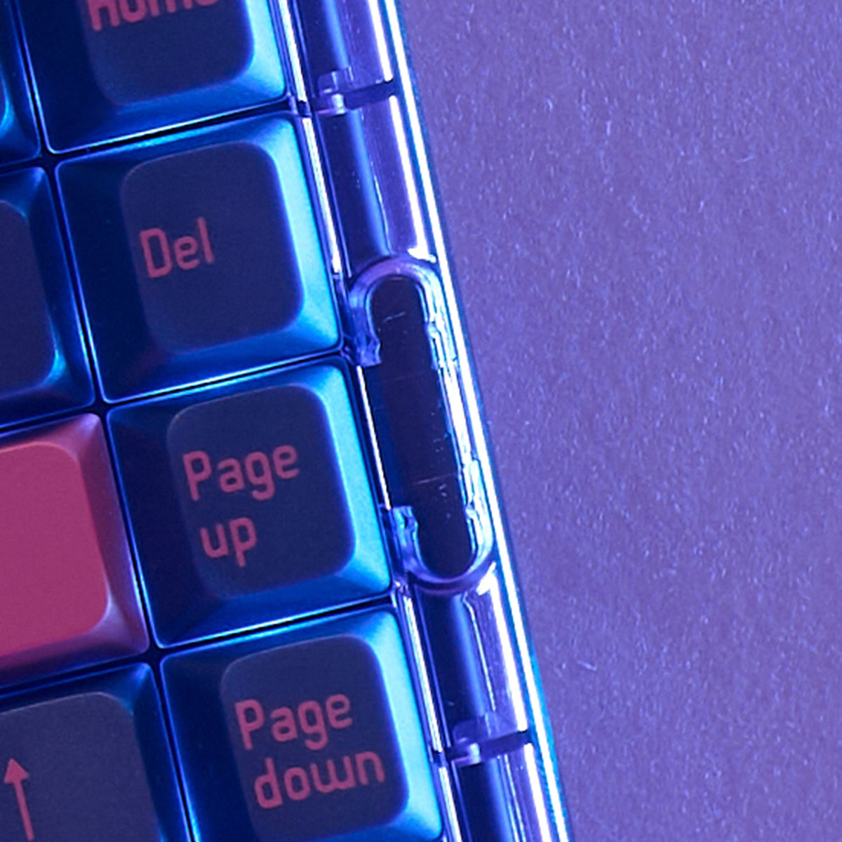 MelGeek MOJO68 Neon Mechanical Keyboard (Gateron Pro White)