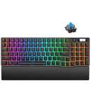 ROYAL KLUDGE RK96 Tri-Mode RGB 96 Keys Hot Swappable Mechanical Keyboard Black (Blue Switch) - DataBlitz