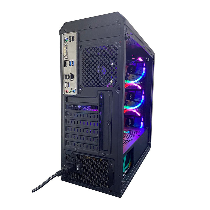 Alpha Water Square 5 Gaming PC | RYZEN 5 5600G | 8GB RAM DDR4 | 500 GB SSD | Windows 11 Home - DataBlitz