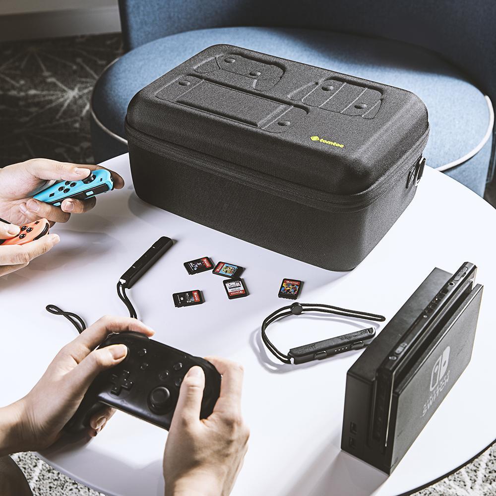 Tomtoc NSW Storage Case For Nintendo Switch (Black) (A05-6D01)