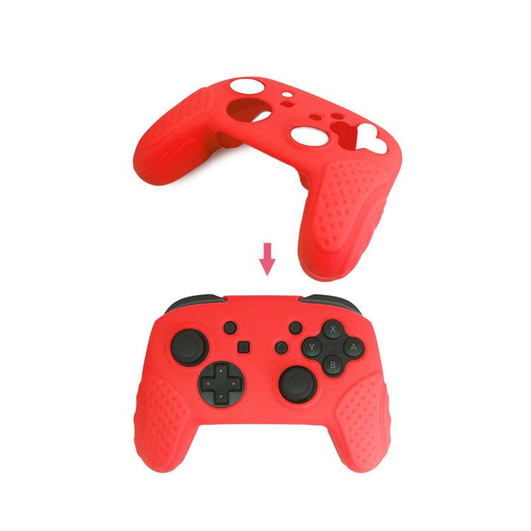 DOBE NSW SILICON CASE PRO CONTROLLER RED (TNS-1709) - DataBlitz