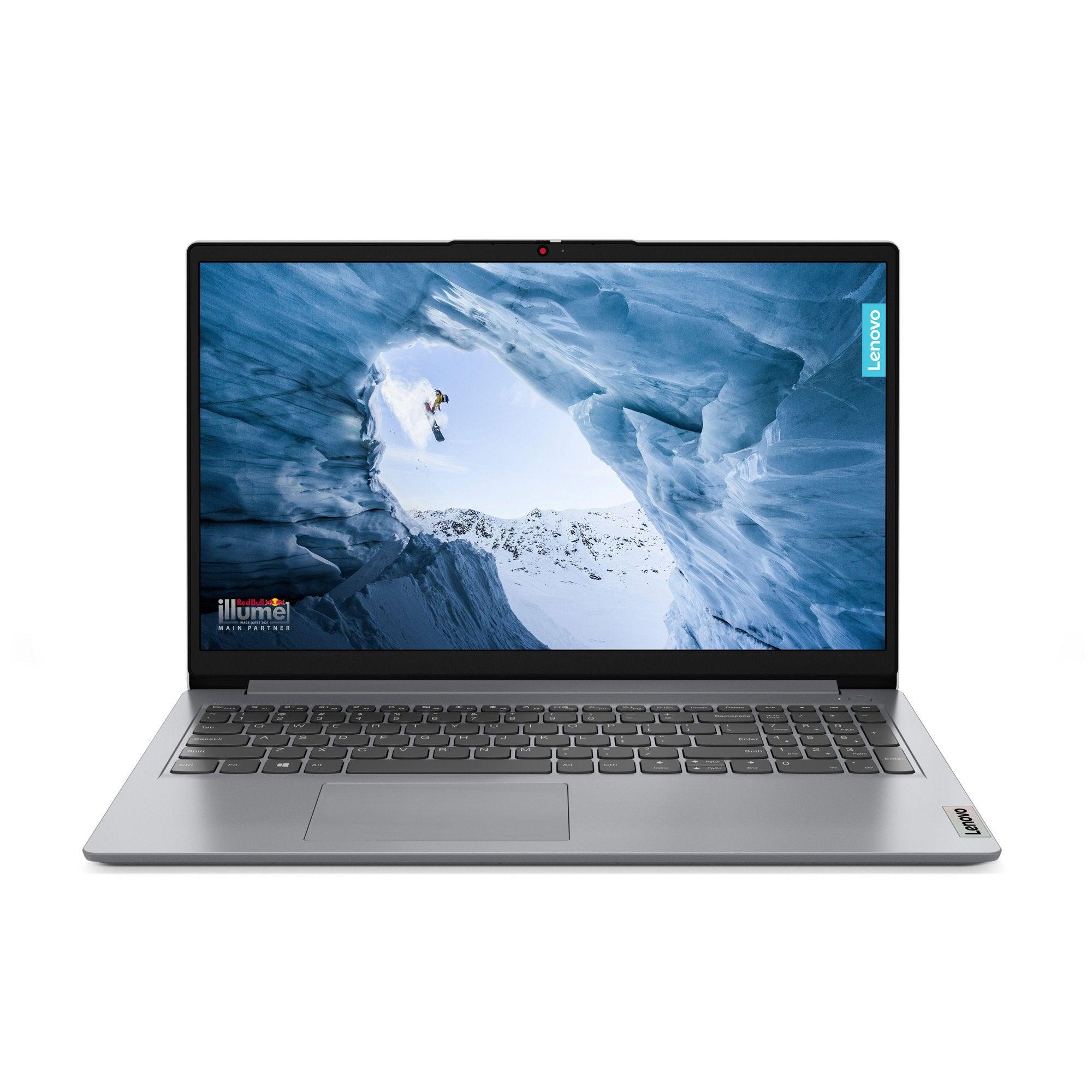Lenovo Ideapad 1 15AMN7 82VG002DPH (Cloud Grey) | 15.6" FHD (1920x1080) | Ryzen 5 7520U | 8GB RAM | 512GB SSD | Radeon 610M | Windows 11 Home | MS Office Home & Student 2021 | Lenovo Casual Backpack B210 - DataBlitz