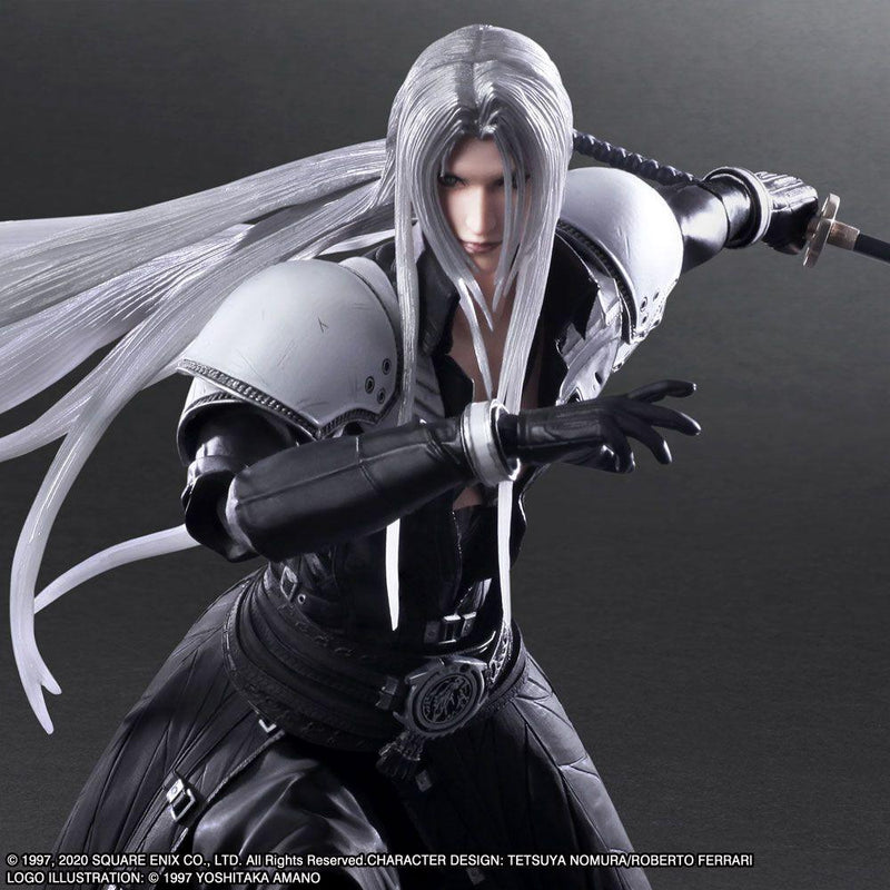 FINAL FANTASY VII REMAKE PLAY ARTS KAI ACTION FIGURE SEPHIROTH - DataBlitz