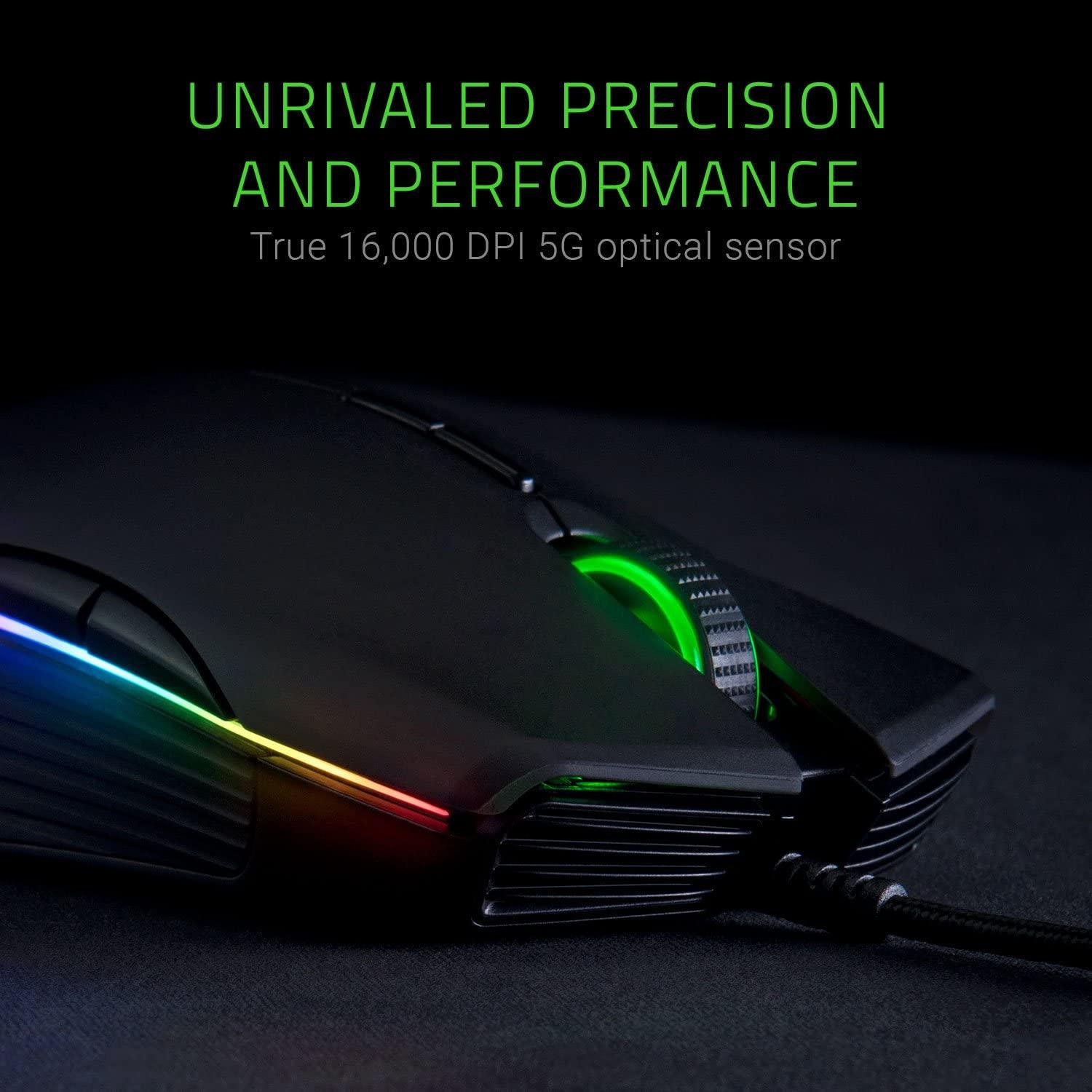 RAZER LANCEHEAD TOURNAMENT EDITION AMBIDEXTROUS GAMING MOUSE - DataBlitz