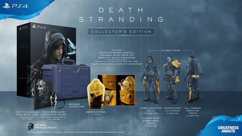 PS4 DEATH STRANDING COLLECTORS EDITION REG.3 (ENG/CHI VER) - DataBlitz