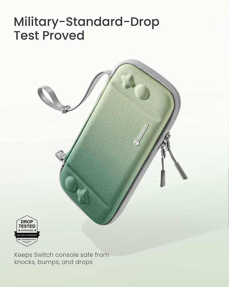 NSW Tomtoc Fancy Series 2 Slim Protective Case For N-Switch OLED / N-Switch (Matcha Green) (A0531T2) - DataBlitz