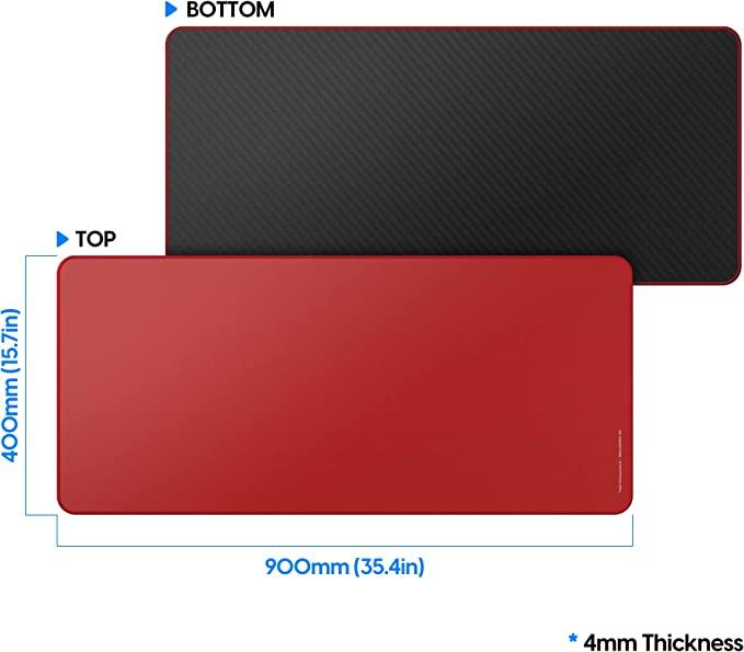 Pulsar Para Control Mouse Pad V2 (Medium Speed) (XXL Red) (PMP11XXLR) - DataBlitz
