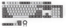 Tecware PBT 2-Tone Keycap Set For Mechanical Keyboard (White/Grey) - DataBlitz