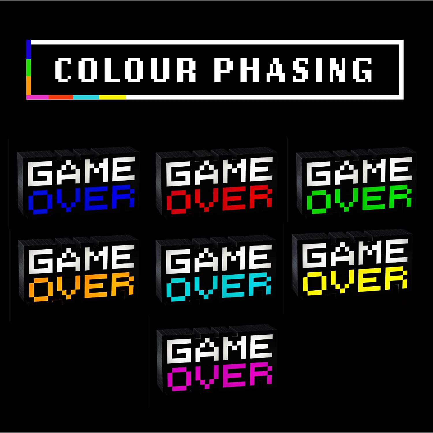 Paladone 8-bit Game Over Light V3 (PP5016V3)