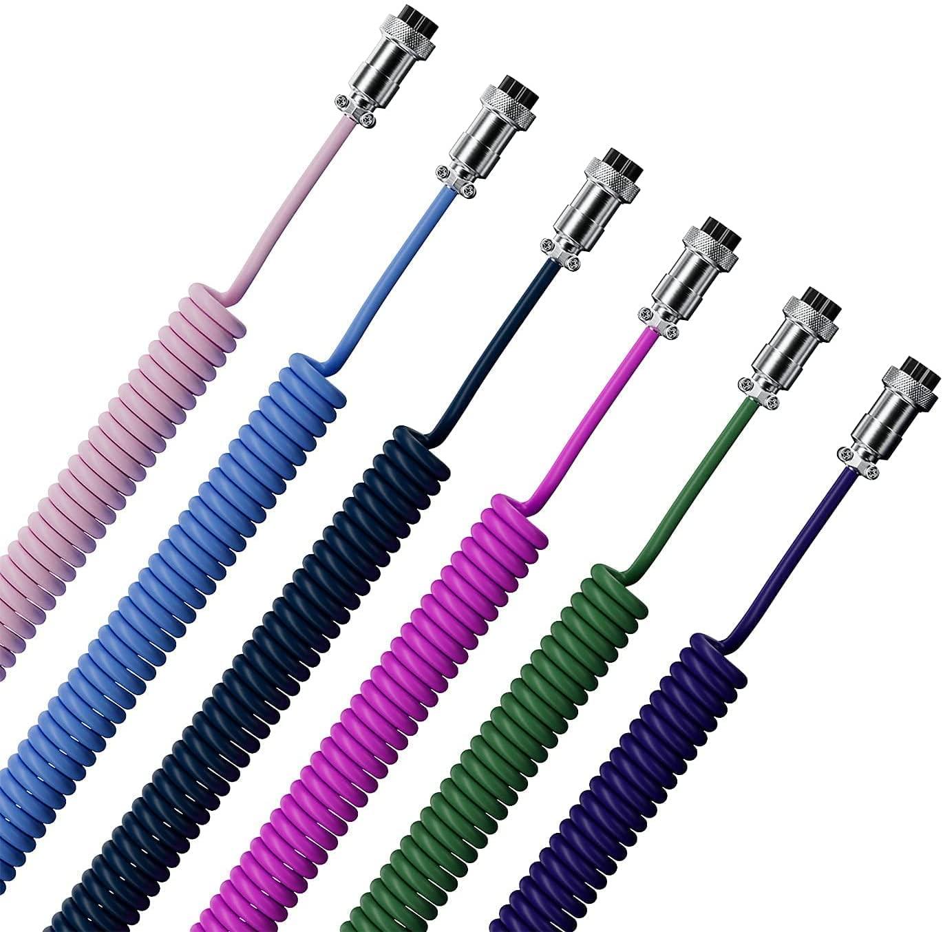 AKKO COILED AVIATOR CABLE (SAKURA PINK) - DataBlitz
