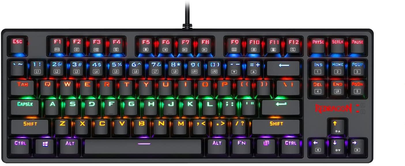 REDRAGON DAKSA MECHANICAL GAMING KEYBOARD (K576R) - DataBlitz