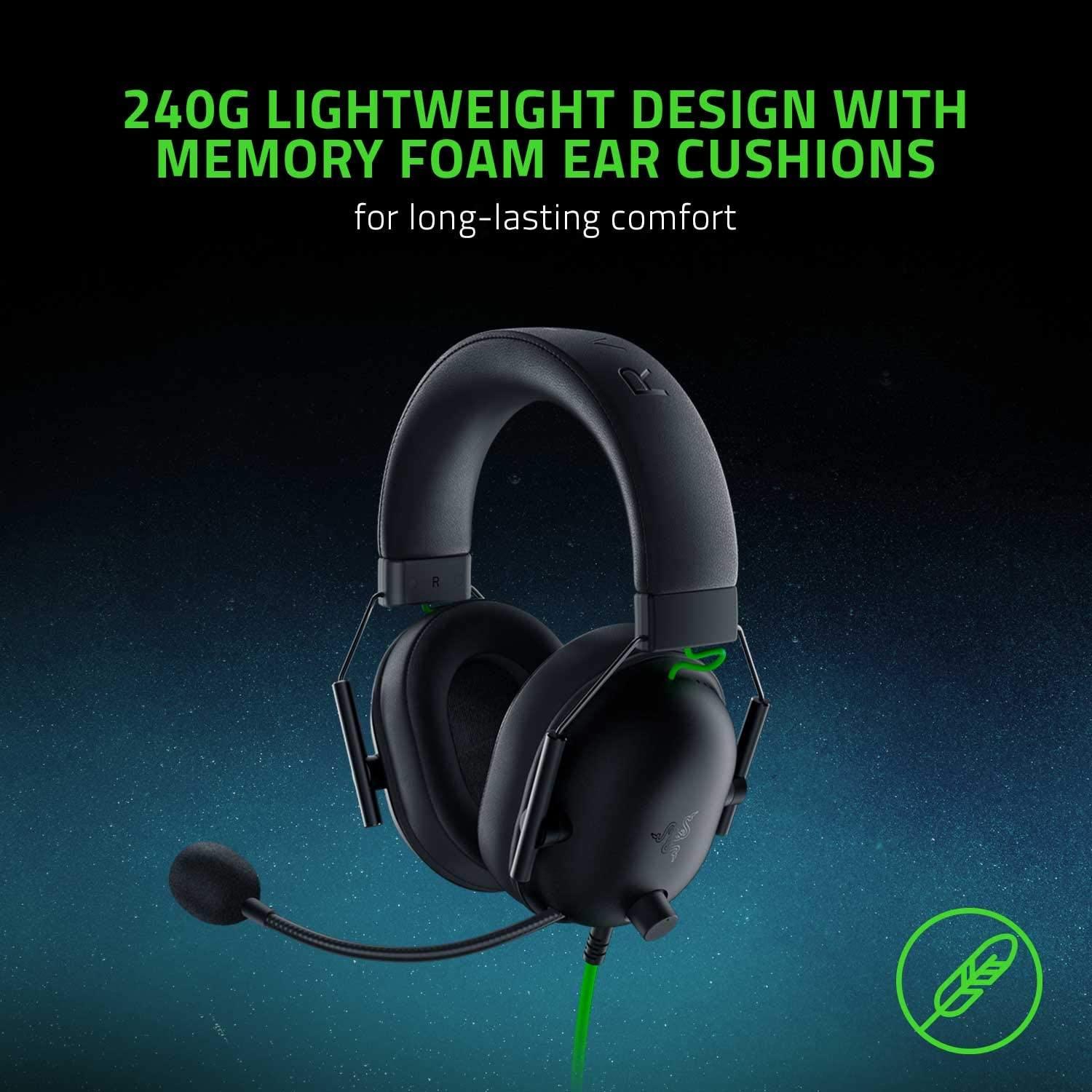 RAZER BLACKSHARK V2 X MULTI-PLATFORM WIRED ESPORTS HEADSET (PC/MAC/PS4/XB1/SMARTPHONE) BLACK - DataBlitz