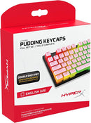 HyperX Pudding Keycaps Double Shot PBT (Pink) - DataBlitz