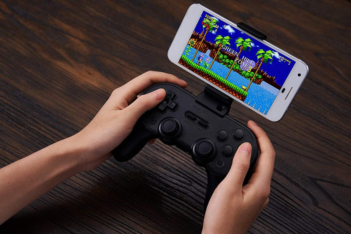 8BITDO SMARTPHONE CLIP FOR SN30 PRO+ (BLACK EDITION) - DataBlitz