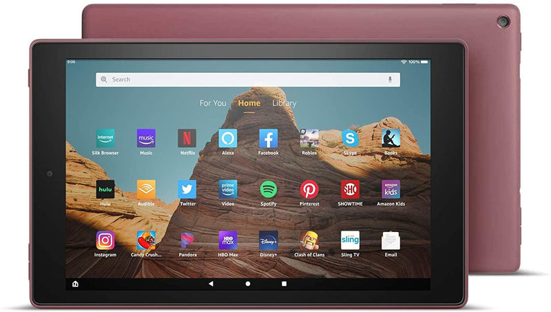 AMAZON FIRE HD 10" TABLET WITH ALEXA 32GB (PLUM) - DataBlitz