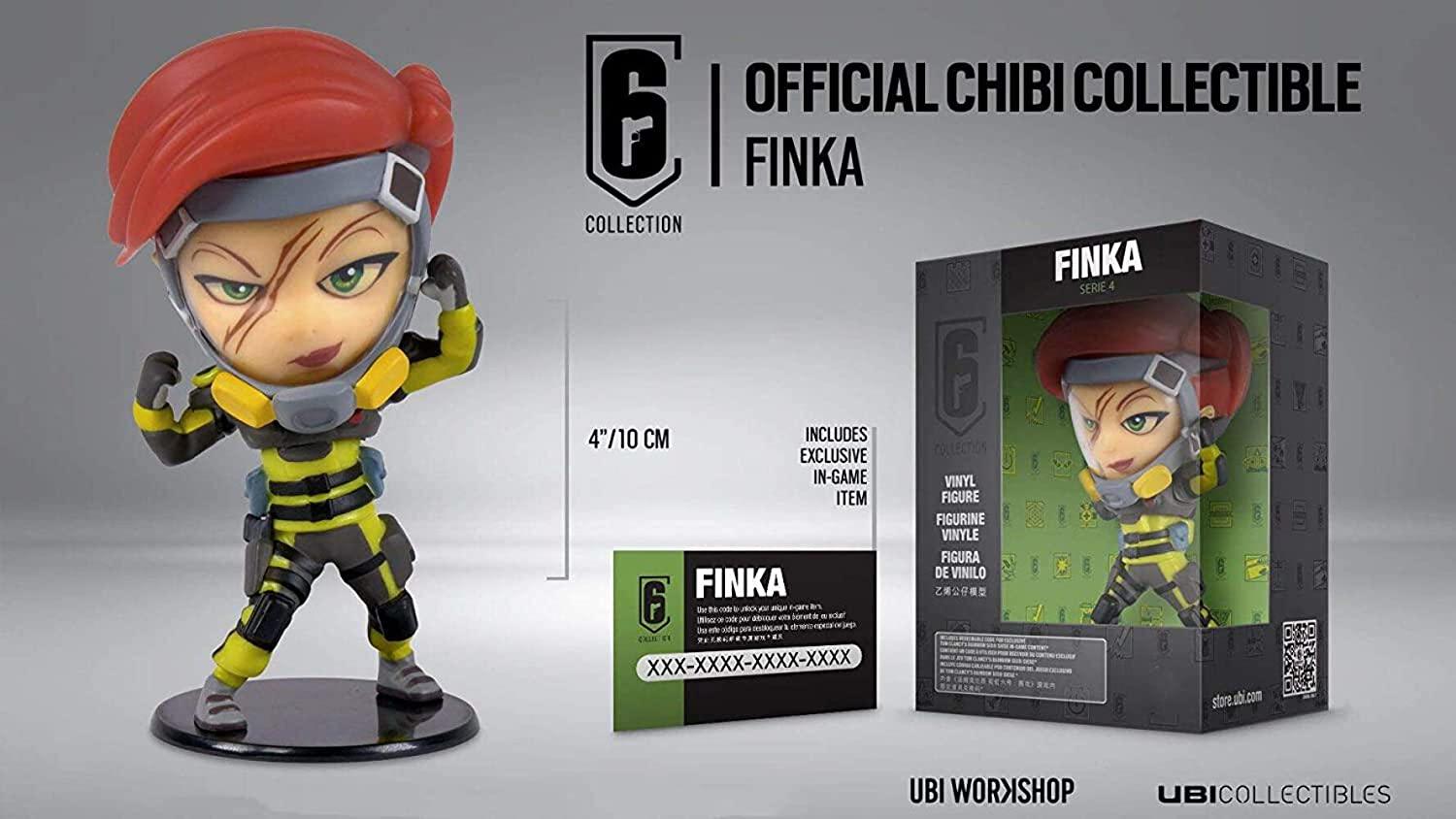 DataBlitz Rainbow Six Siege Collection Series Finka Chibi Figure