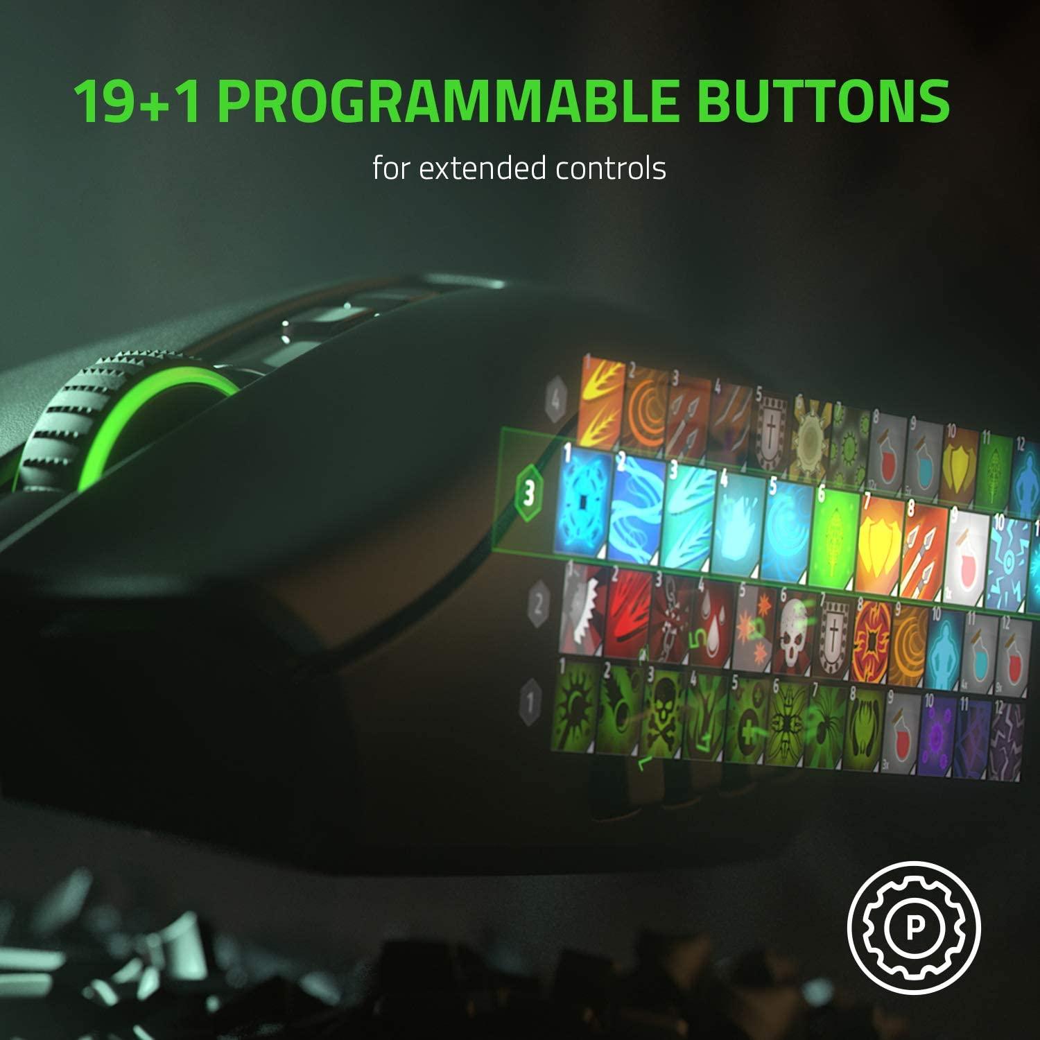 RAZER NAGA PRO MODULAR WIRELESS GAMING MOUSE - DataBlitz