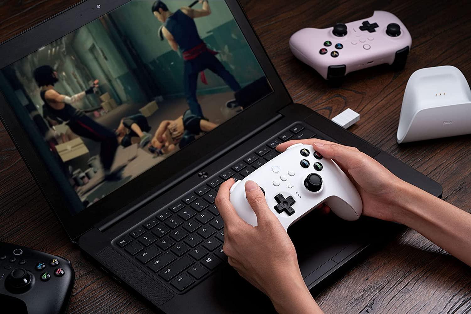 8BITDO Ultimate Wireless 2.4G Controller (Windows/Android/Raspberry Pi) (Black Edition) (81HA02) - DataBlitz