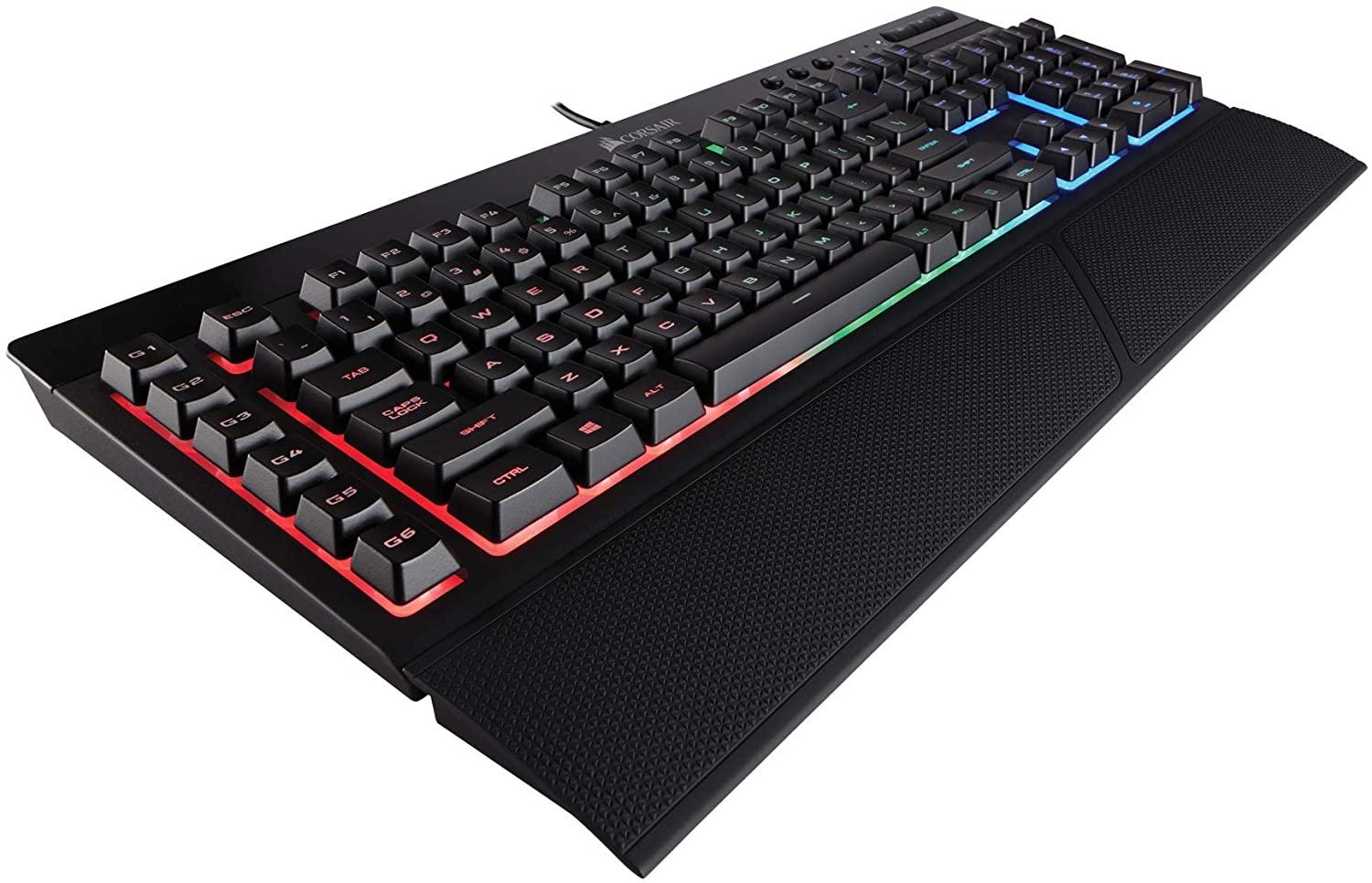 CORSAIR GAMING K55 + HARPOON RGB GAMING KEYBOARD & MOUSE COMBO (BLACK) - DataBlitz