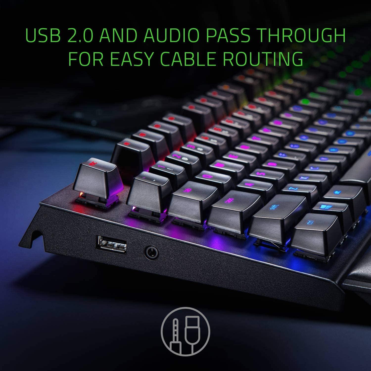 RAZER BLACKWIDOW ELITE MECHANICAL GAMING KEYBOARD (GREEN SWITCH) - DataBlitz