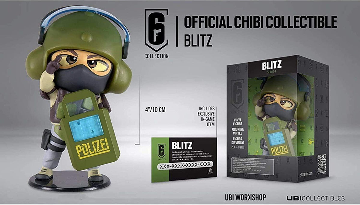Rainbow Six Siege Collection Series 4 Blitz Chibi Figure - DataBlitz