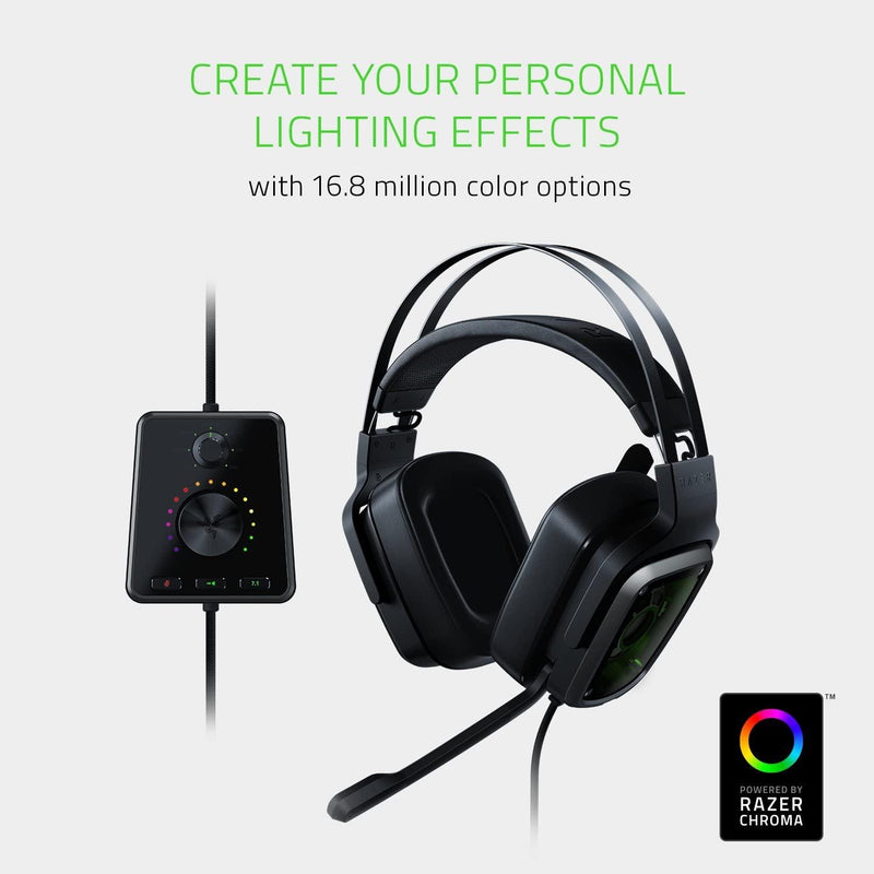RAZER TIAMAT 7.1 V2 SURROUND SOUND GAMING HEADSET (BLACK) - DataBlitz