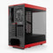Hyte Y40 Mid-Tower ATX S-Tier Aesthetic Case (Black/Red) (CS-HYTE-Y40-BR)