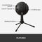 LOGITECH BLUE SNOWBALL ICE USB MICROPHONE FOR RECORDING/ STREAMING/ PODCASTING/ GAMING (BLACK) - DataBlitz