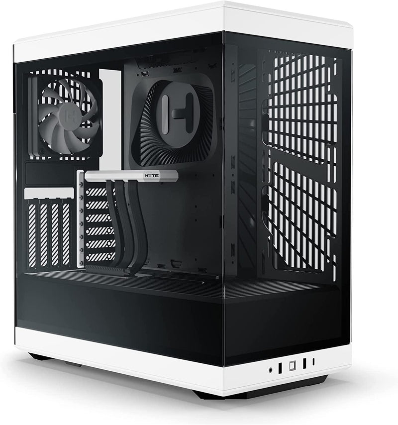Hyte Y40 Mid-Tower ATX S-Tier Aesthetic Case (Black/White) (CS-HYTE-Y40-BW)
