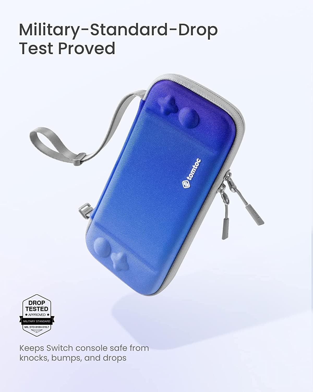 NSW Tomtoc Fancy Series 2 Slim Protective Case For N-Switch OLED / N-Switch (Sky Blue) (A0531B1) - DataBlitz
