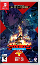 NINTENDO SWITCH STREETS OF RAGE 4 ANNIVERSARY EDITION