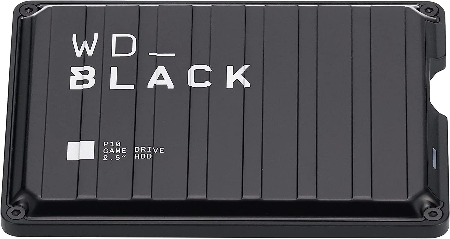 WD Black P10 2TB Game Drive Compatible With Playstation/XBOX One/PC