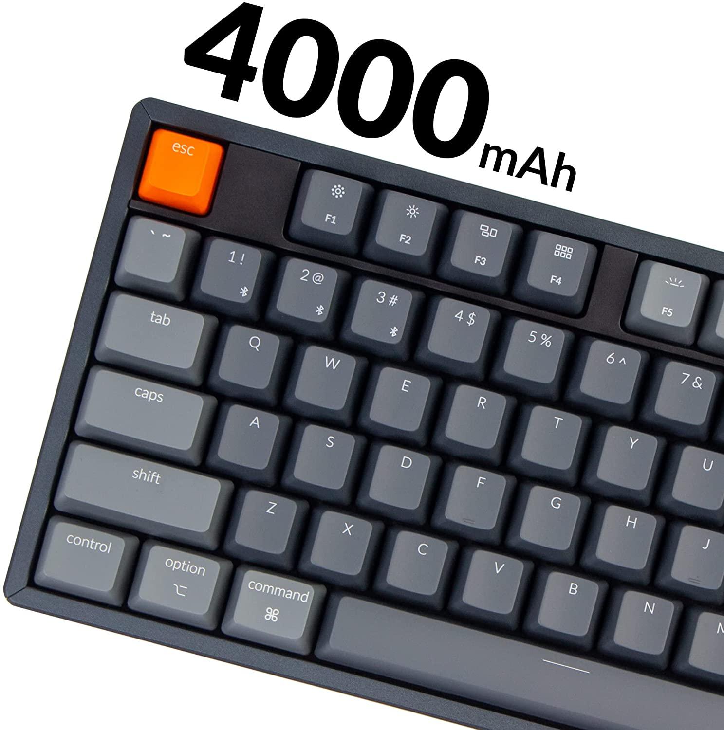 Keychron K10 Full Size RGB Backlight Aluminum Wireless Mechanical Keyboard